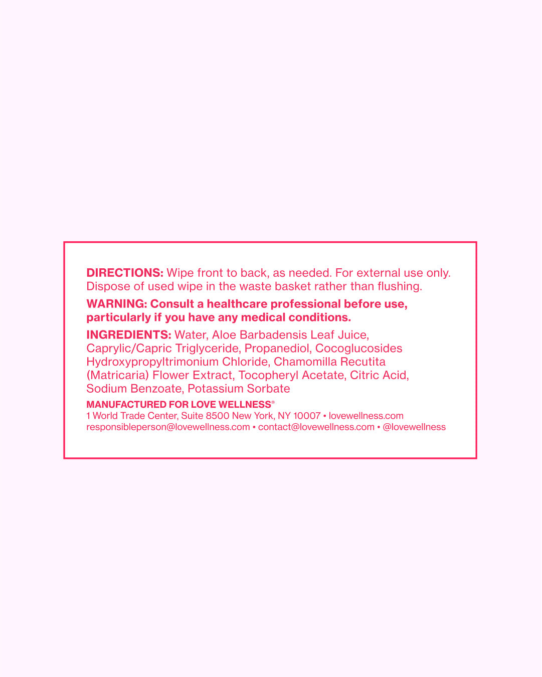 ZYLABOTANICS™ pH Balanced Wipes™ Travel Size