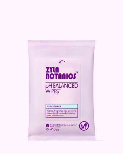 ZYLABOTANICS™ pH Balanced Wipes™ Travel Size