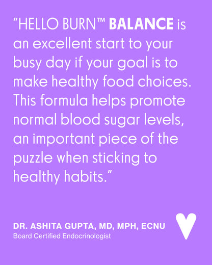 ZYLABOTANICS™ Hello Burn™ Balance