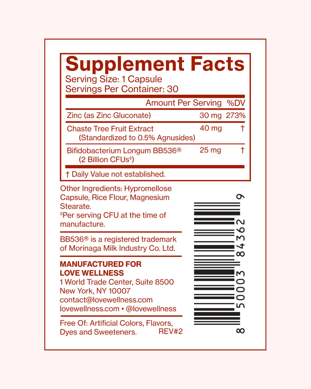 ZYLABOTANICS  Clear Skin Probiotics®™