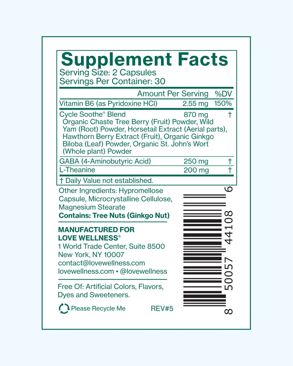 ZYLABOTANICS™ Cycle Soothe®