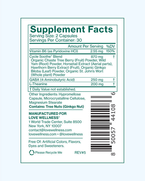 ZYLABOTANICS Cycle Soothe®™