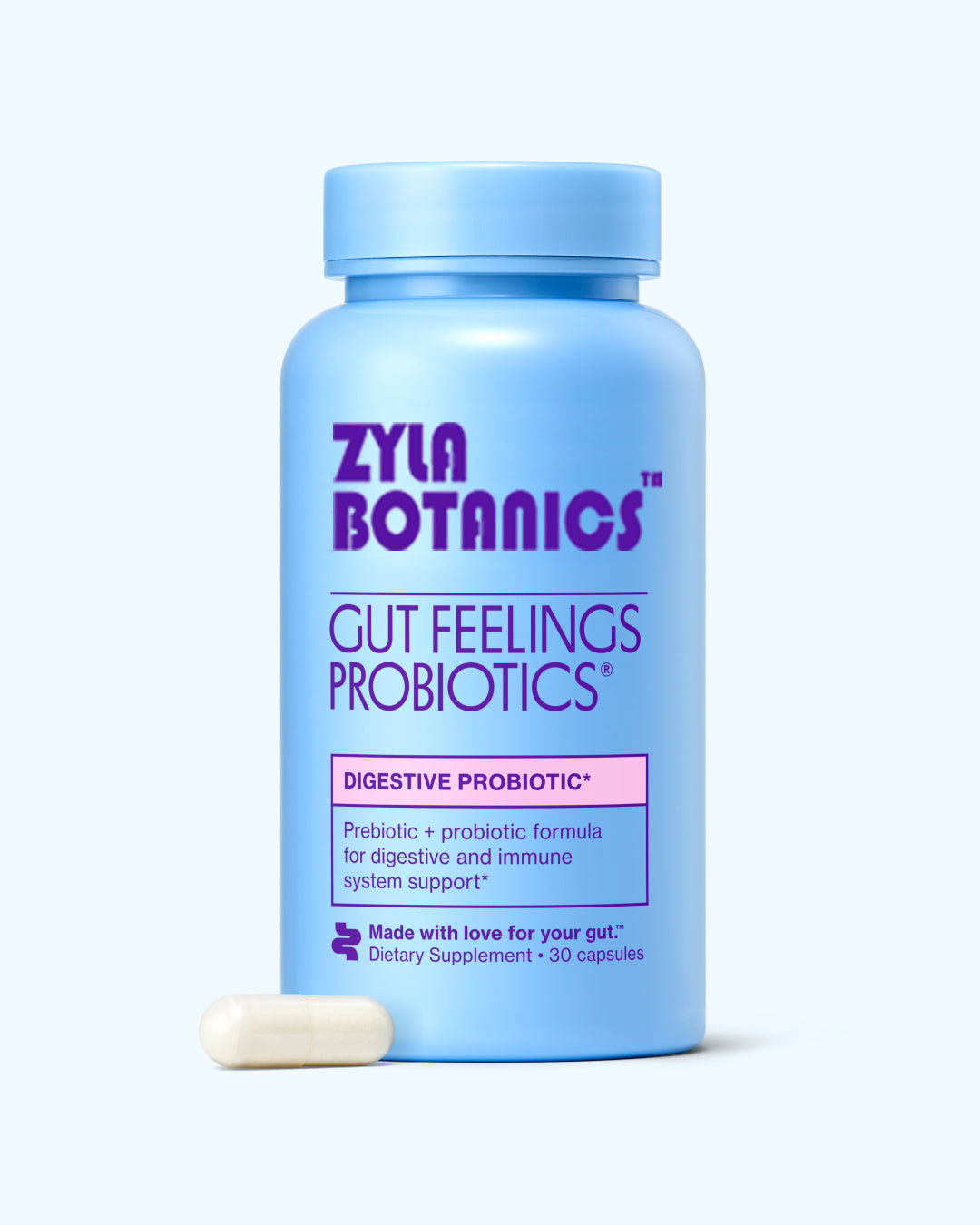ZYLABOTANICS Gut Feelings Probiotics™