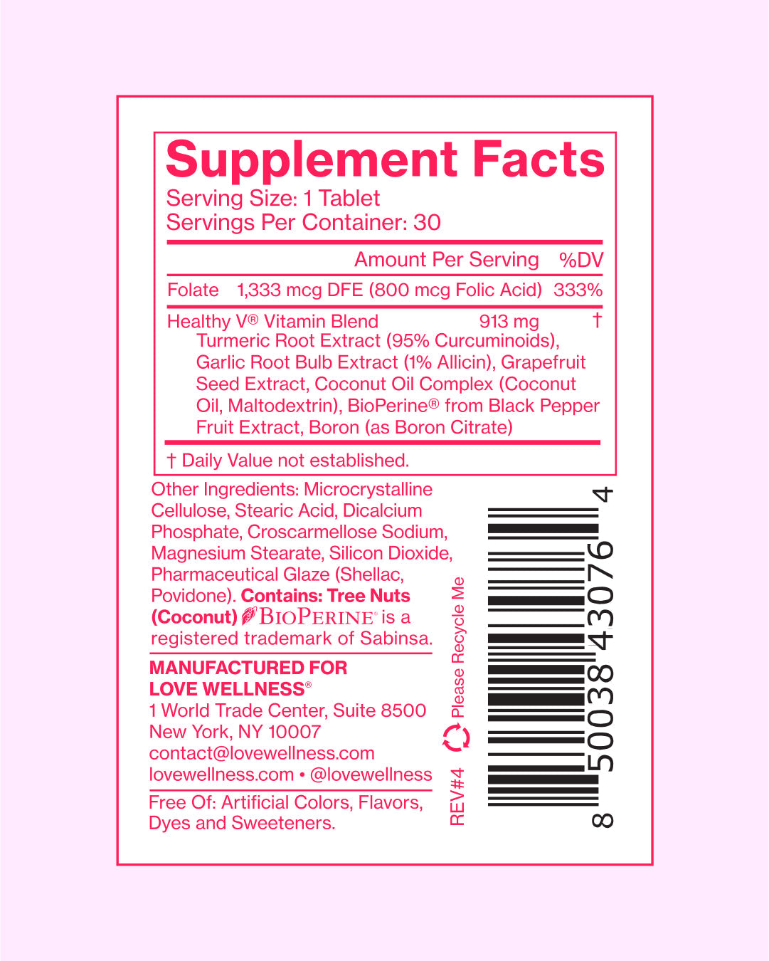 ZYLABOTANICS™ Healthy V® Vitamin