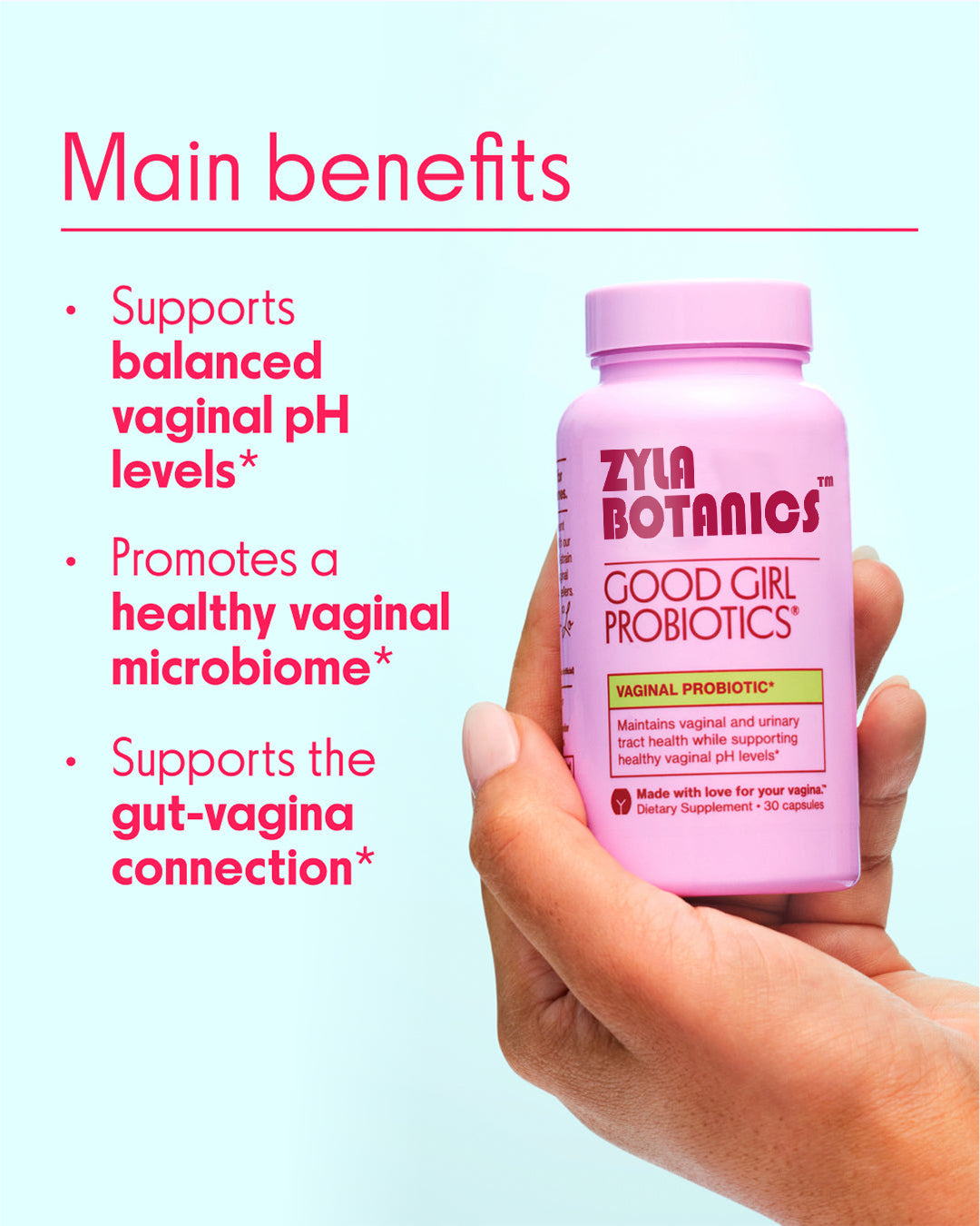ZYLABOTANICS GOOD GIRL PROBIOTICS®™