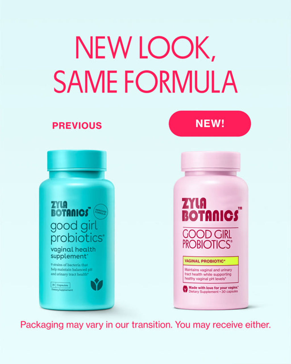 ZYLABOTANICS GOOD GIRL PROBIOTICS®™