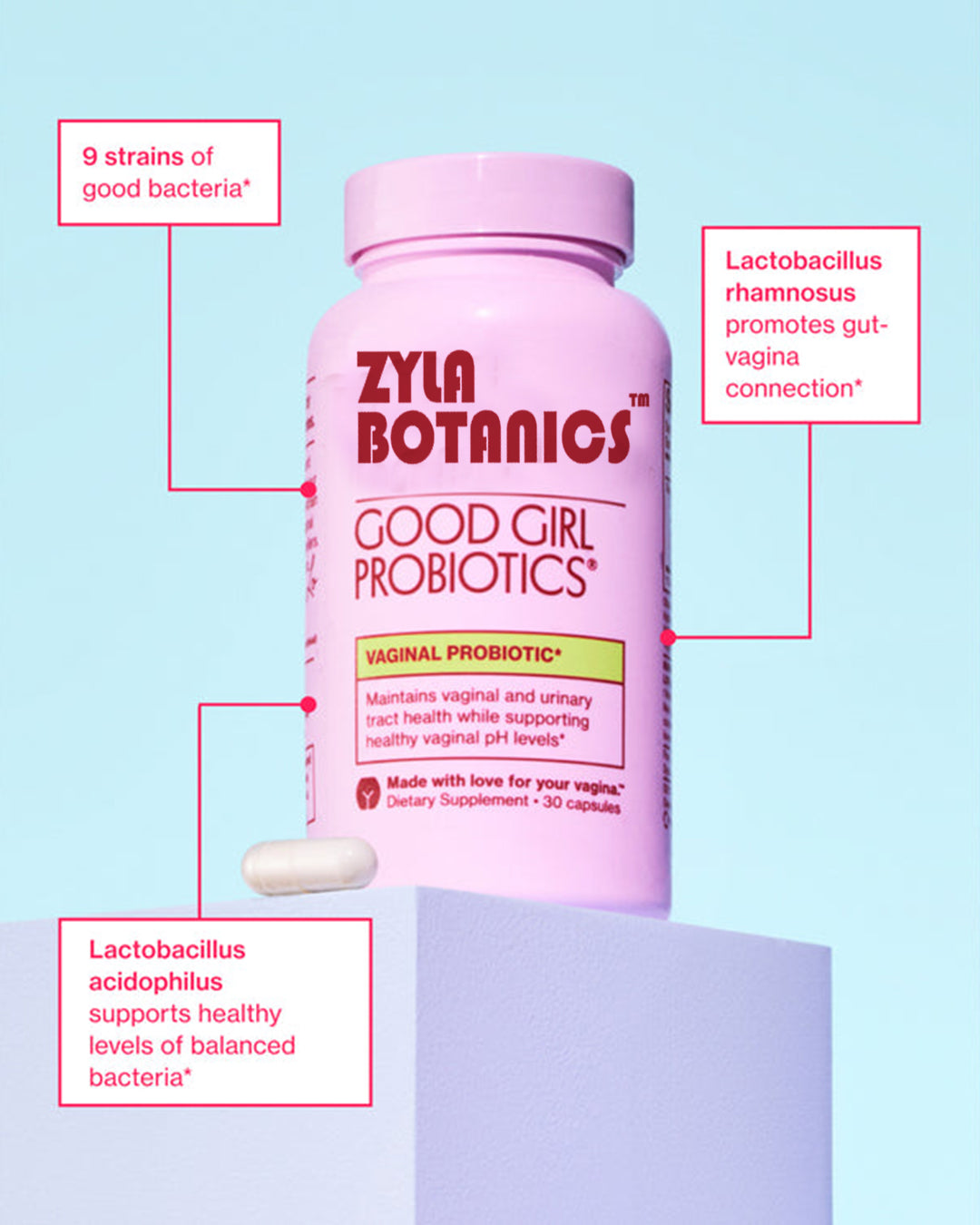 ZYLABOTANICS GOOD GIRL PROBIOTICS®™